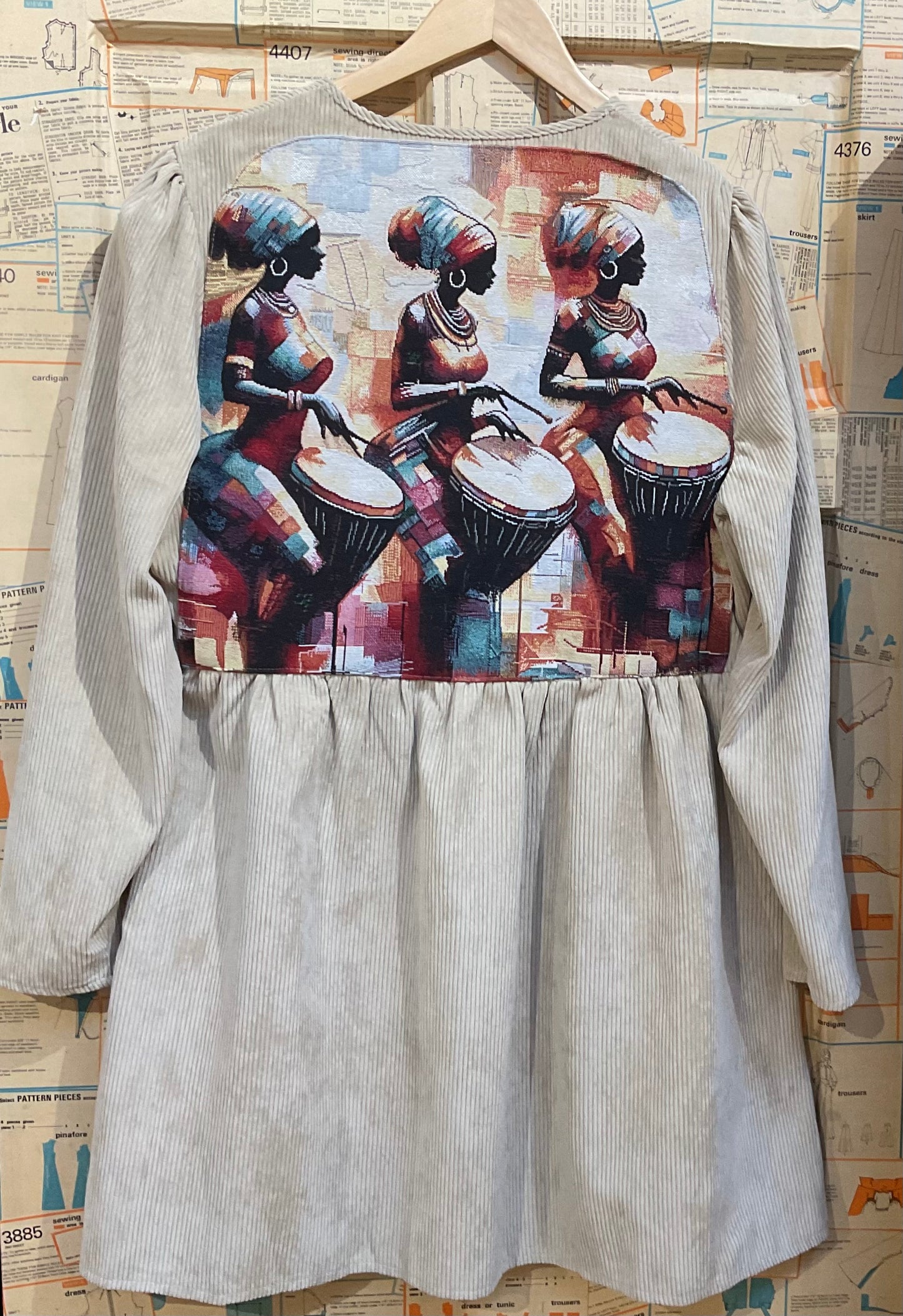 Dress African Tam Tam by Duchess Anne Couture