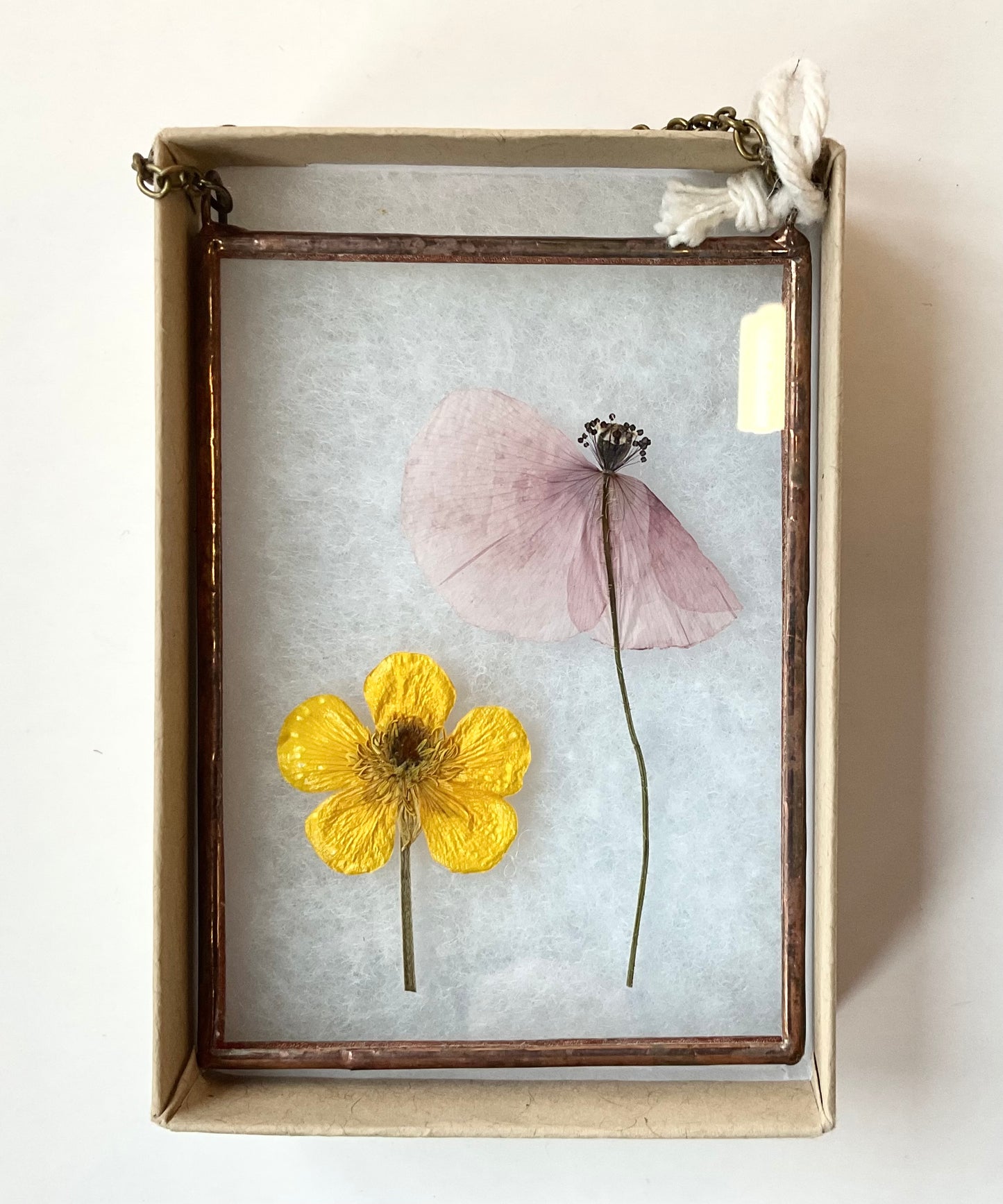 Petite Wallflowers Buttercup & Poppy