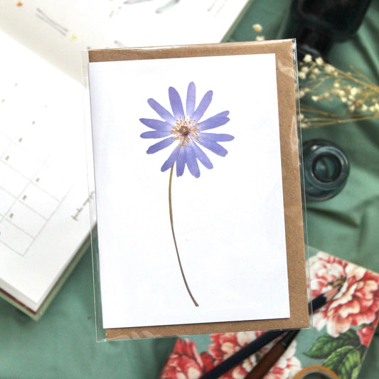 Botanical Flowers Card