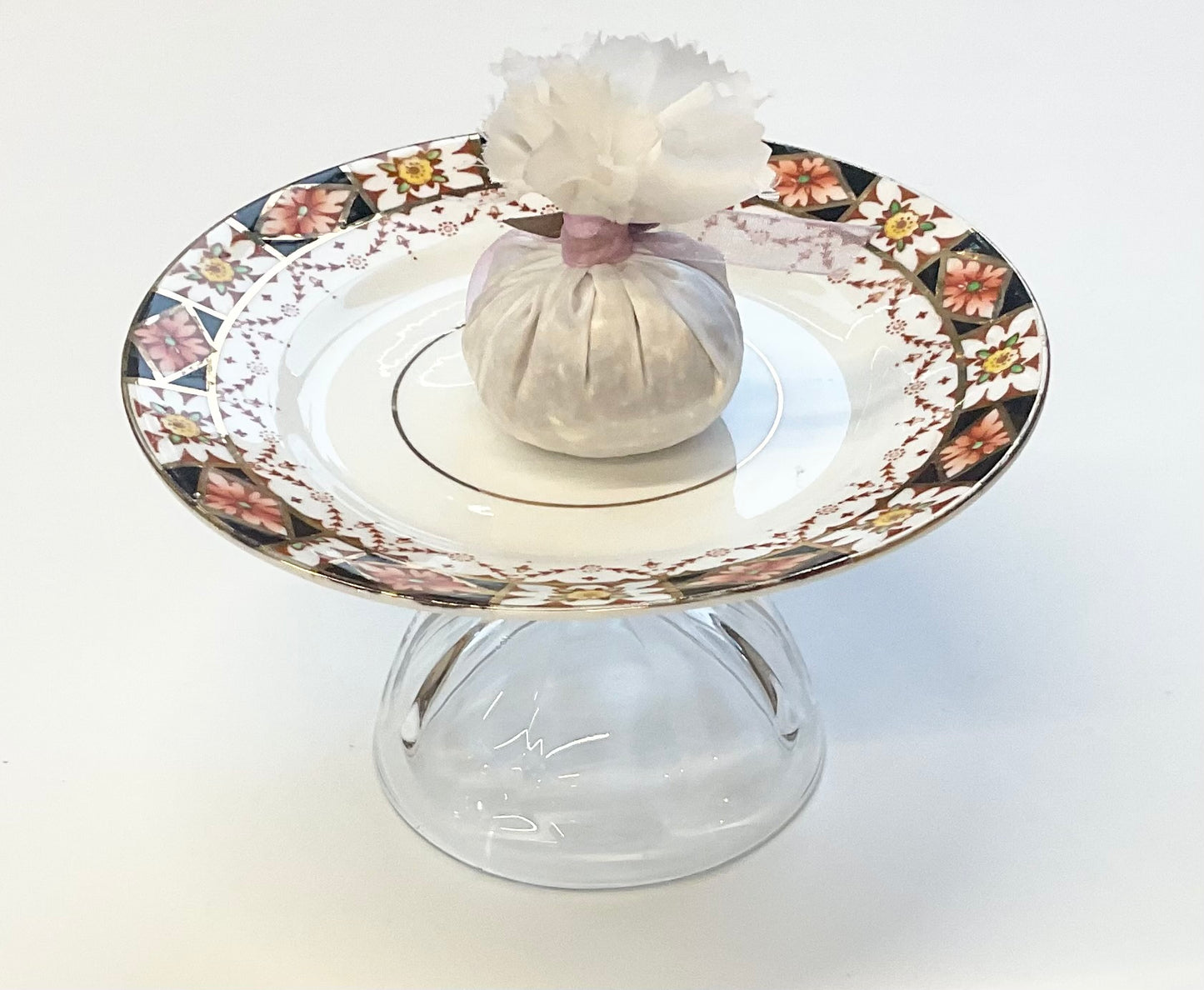 Bottom Glass + side plate bird feeder