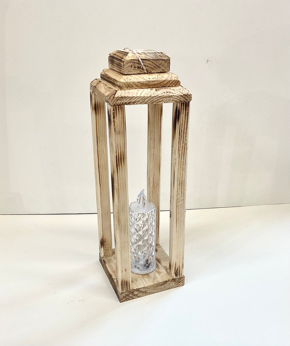 JB Design - Large Wooden Lantern