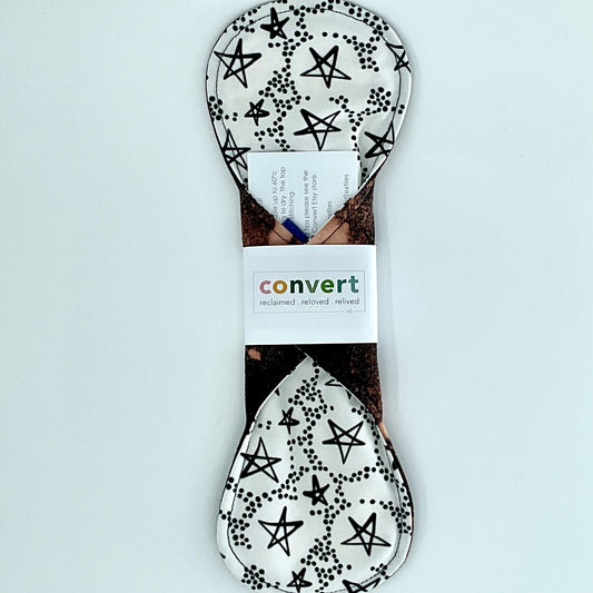 Convert Cloth Sanitary Pad- Splatter & Stars Night Flow