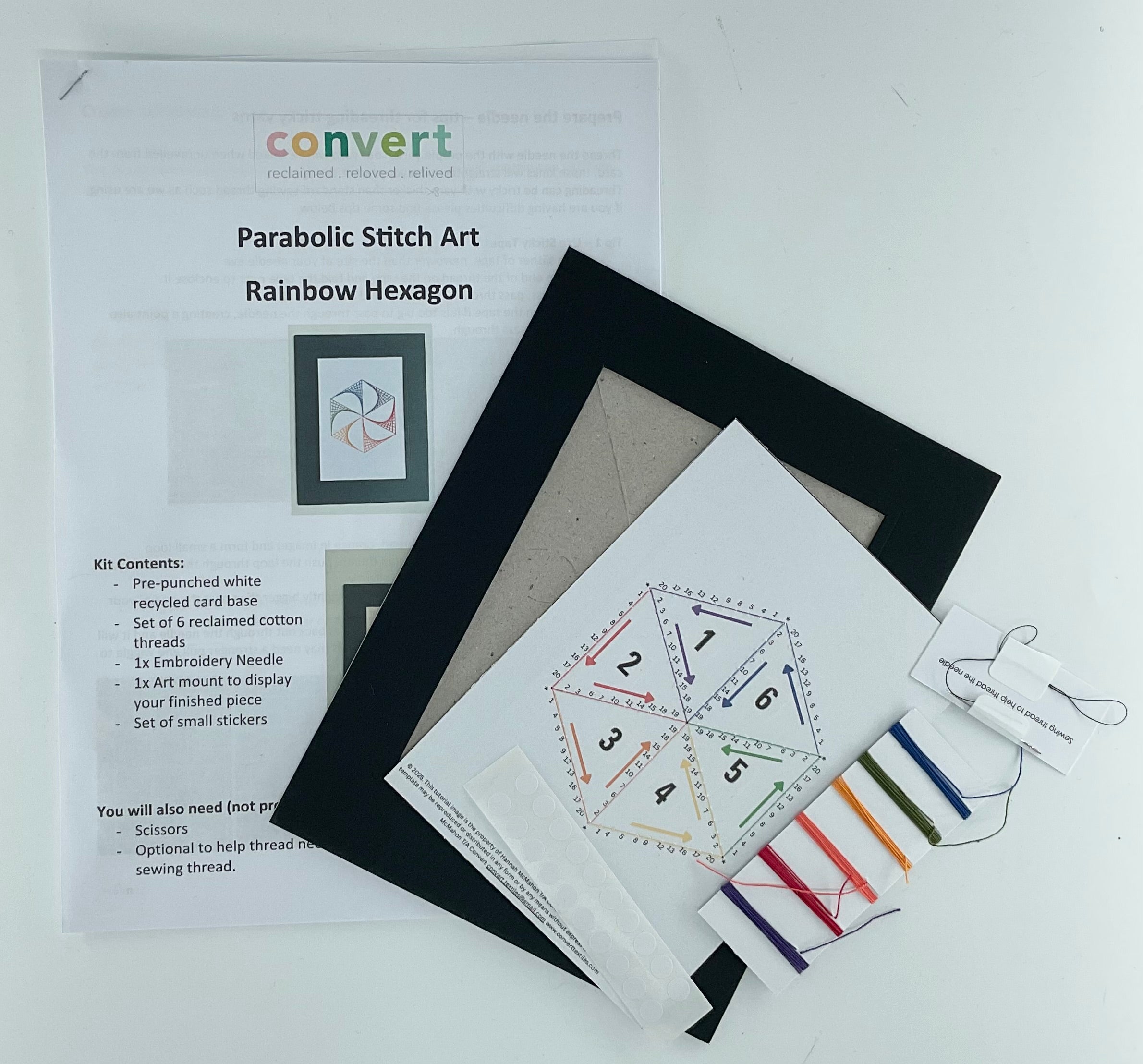 Convert Textiles - Parabolic Stitch Craft Kit