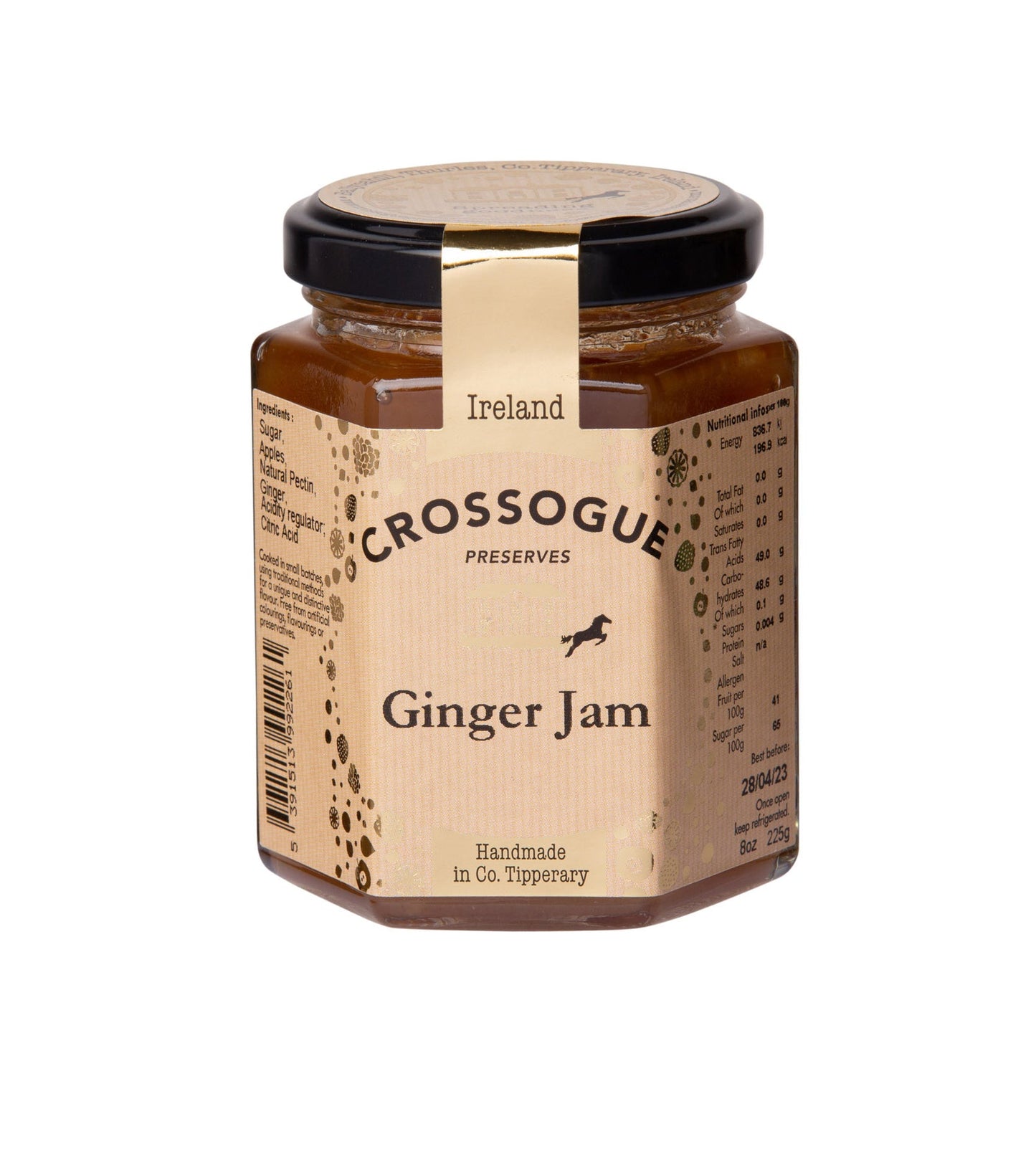 Crossogue Ginger Jam 225g