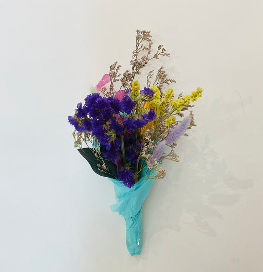 Three Sisters Dried Flower Bouquet