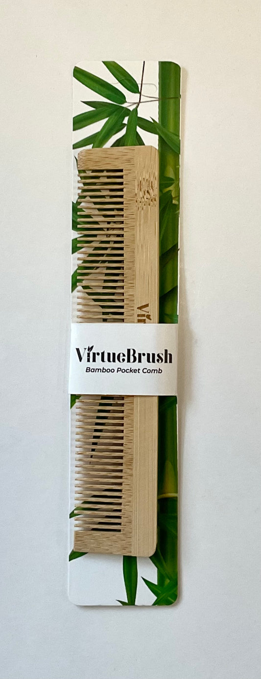 VirtueBrush Bamboo Pocket Comb