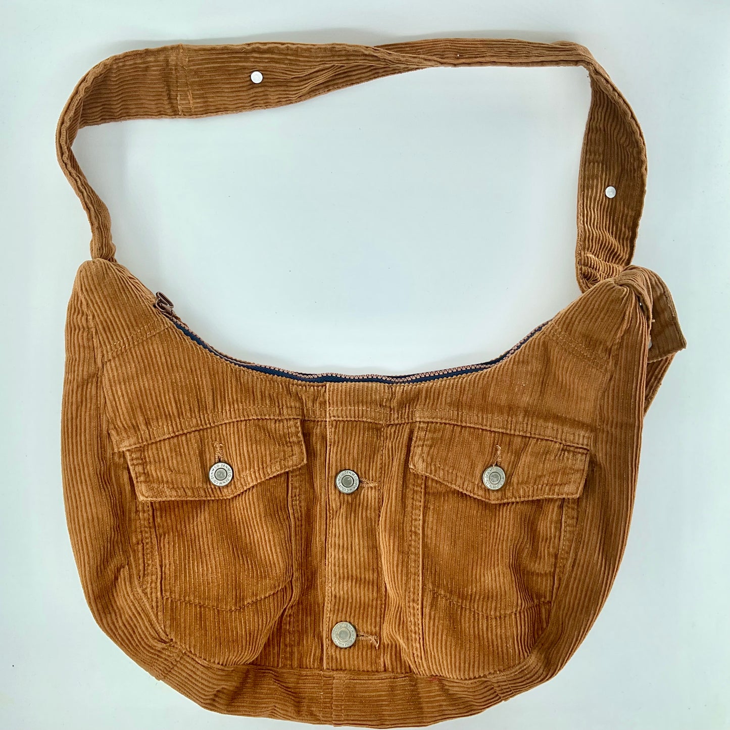 Cycle Up (Roscommon Womens Network) Slouch Crossbody Bag Corduroy