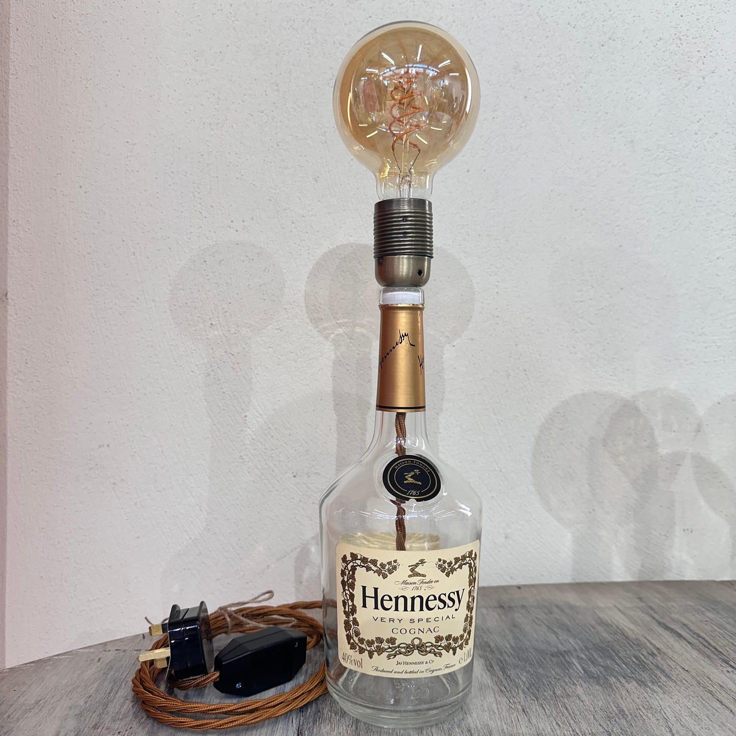 Kopper Kreations Hennessy c/w Small Spiral LED Lamp
