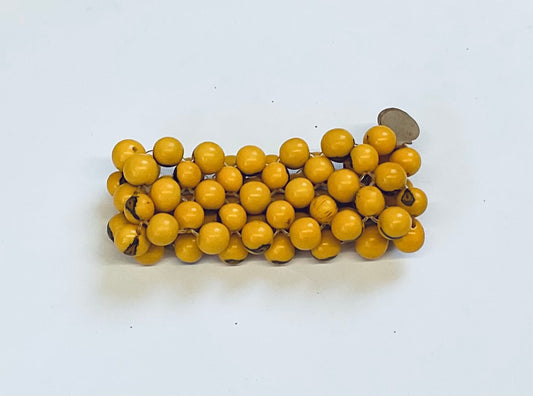 World Design Accei Amazon Seed Yellow Bracelets