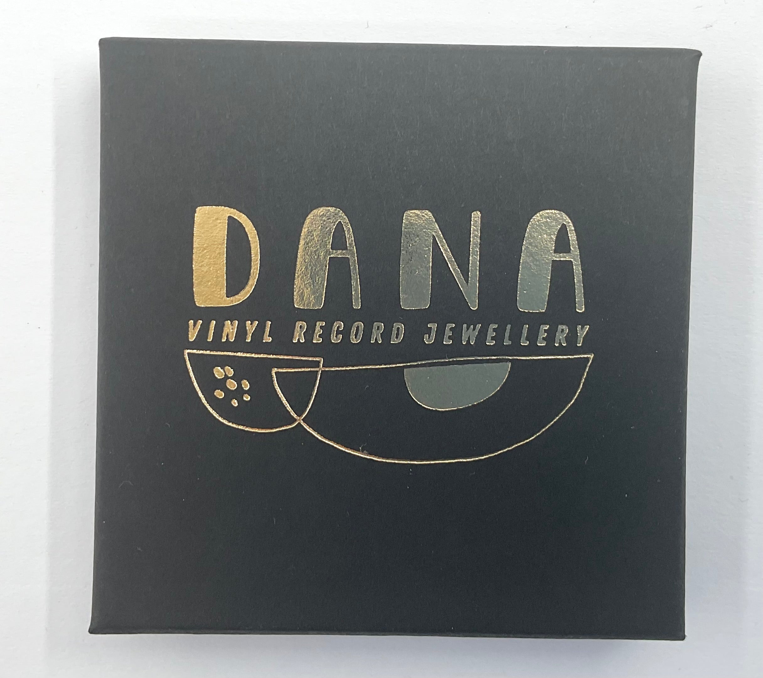 DANA Jewellery - Vinyl Record Earrings - Lola Blue