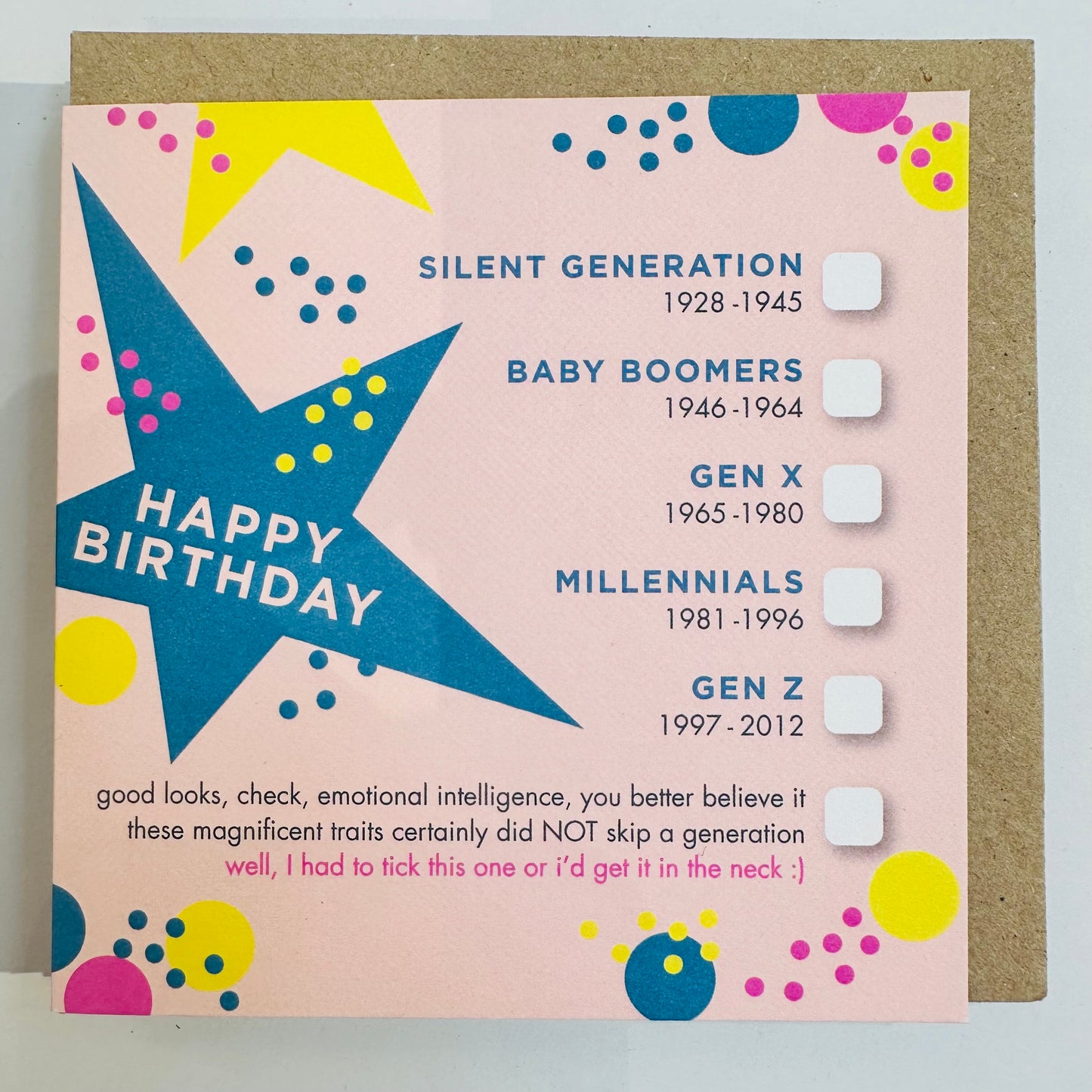 Bold Bunny Cards -Birthday Generations