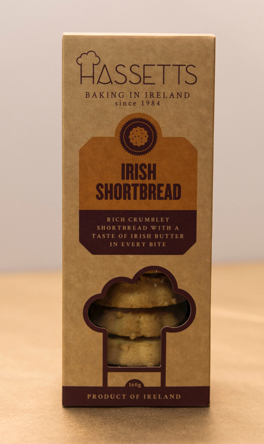 Hassets Handbaked Irish Shortbread cookies 150g