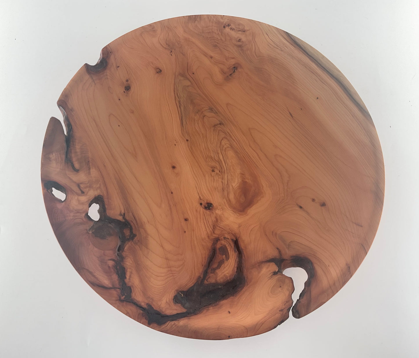 Yew Tree Wood Plate