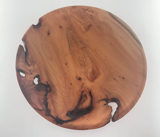 Yew Tree Wood Plate