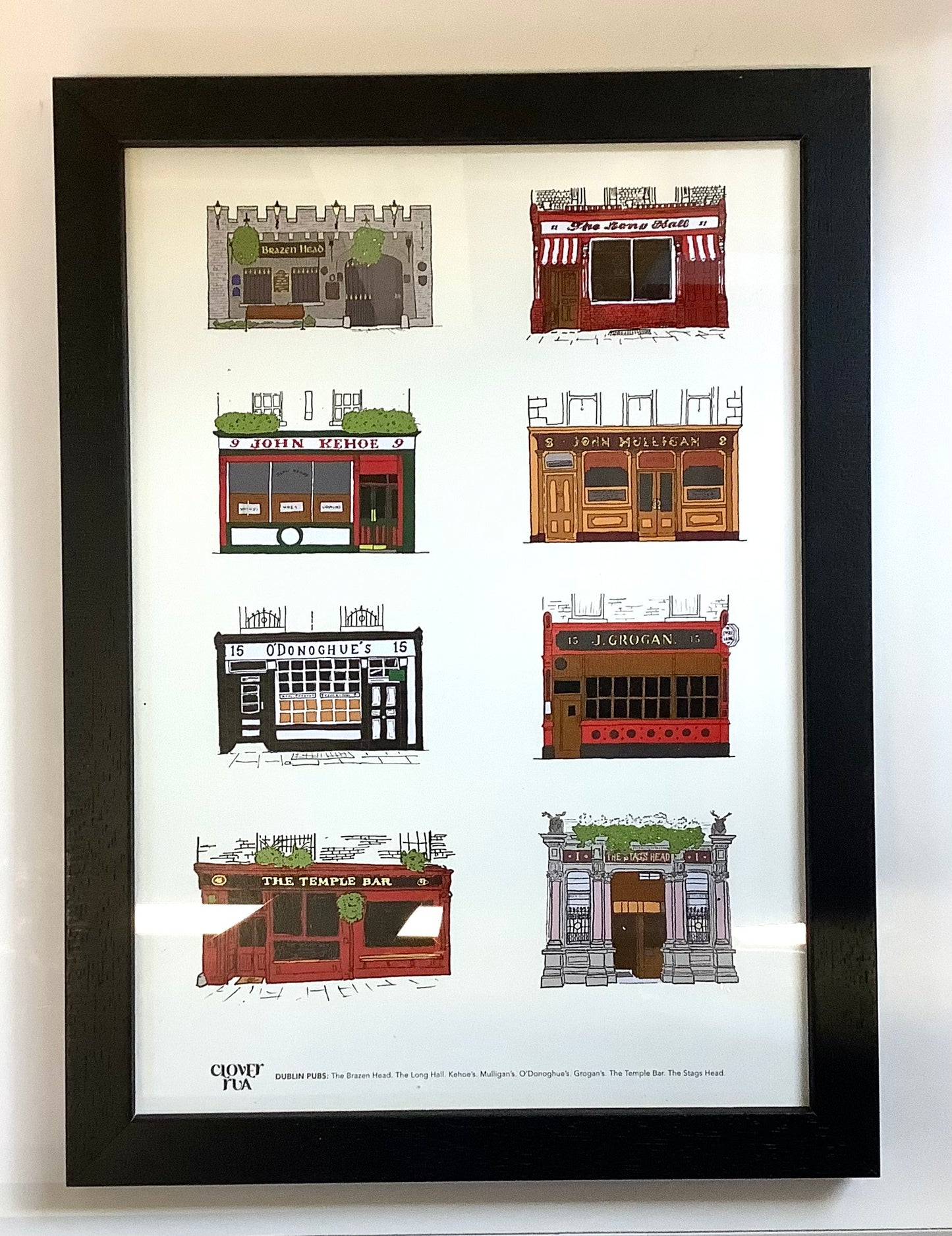 Irish Pubs Framed Print