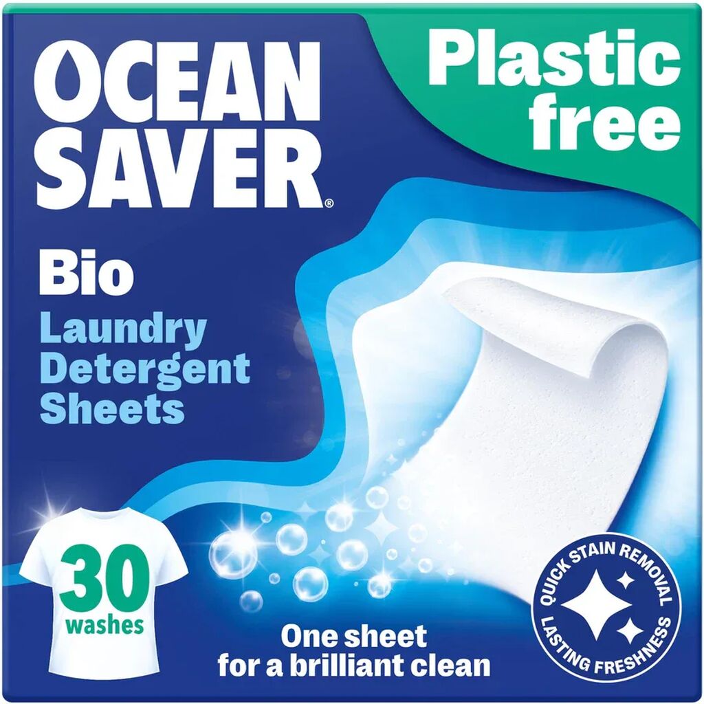 Ocean Saver Non-Bio Laundry Detergent Sheets