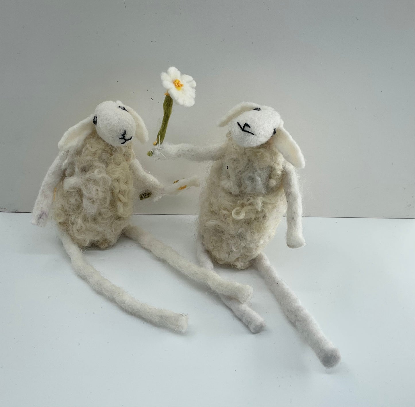 Three Sisters Felted Large Sheep