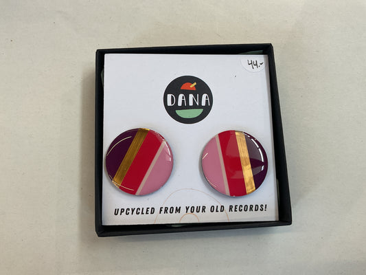 Dana Jewellery multiple colour Button earrings