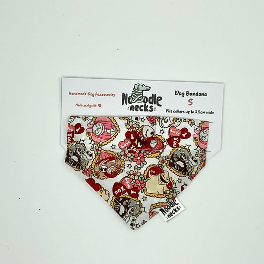 Noodle necks Dog Bandanas- Small Nightmare Before Christmas
