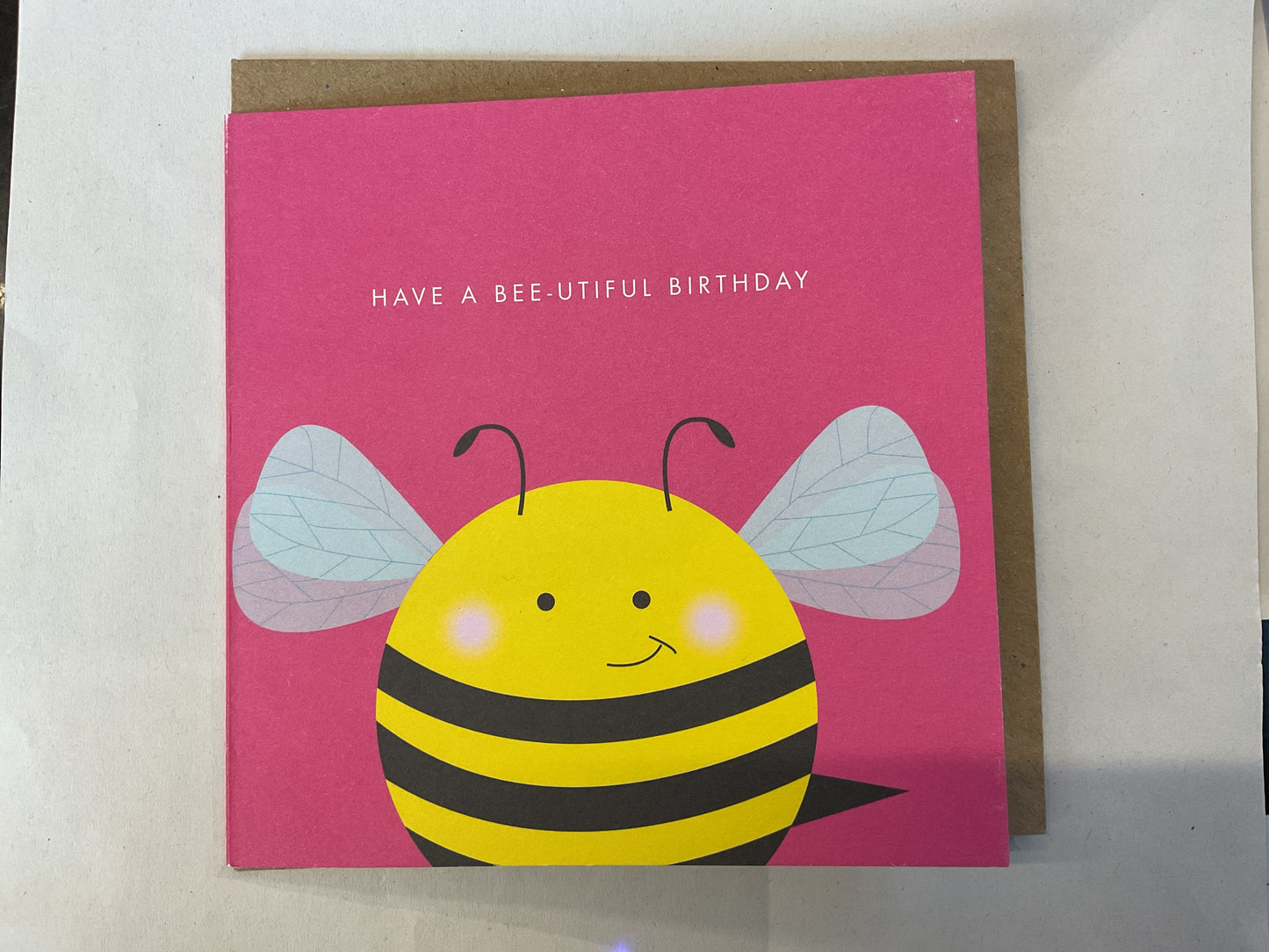 Bold Bunny Cards - Bee-utiful birthday