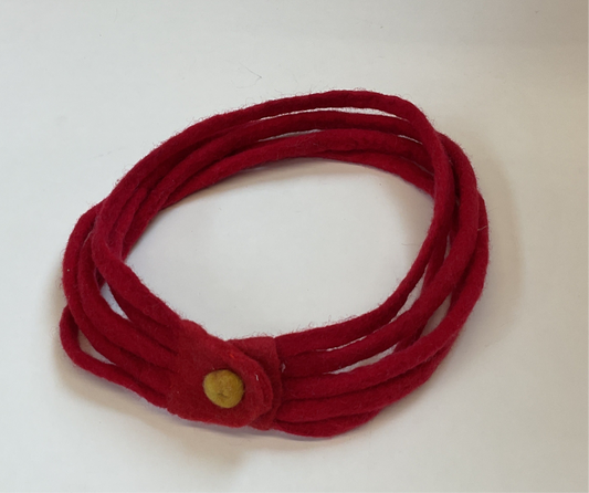 Three sisters Neck band Red