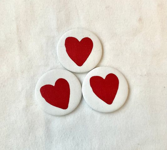Valentine Heart Badge
