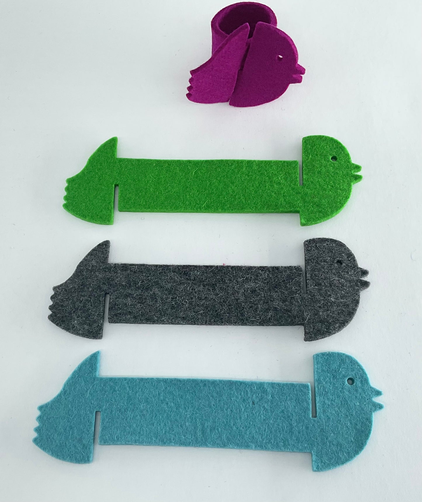 Napkinholder  set of 4- designed by Paula Stapleton