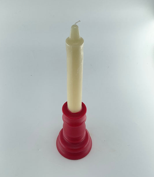 Red. Candle Tow Tone 25 Hours