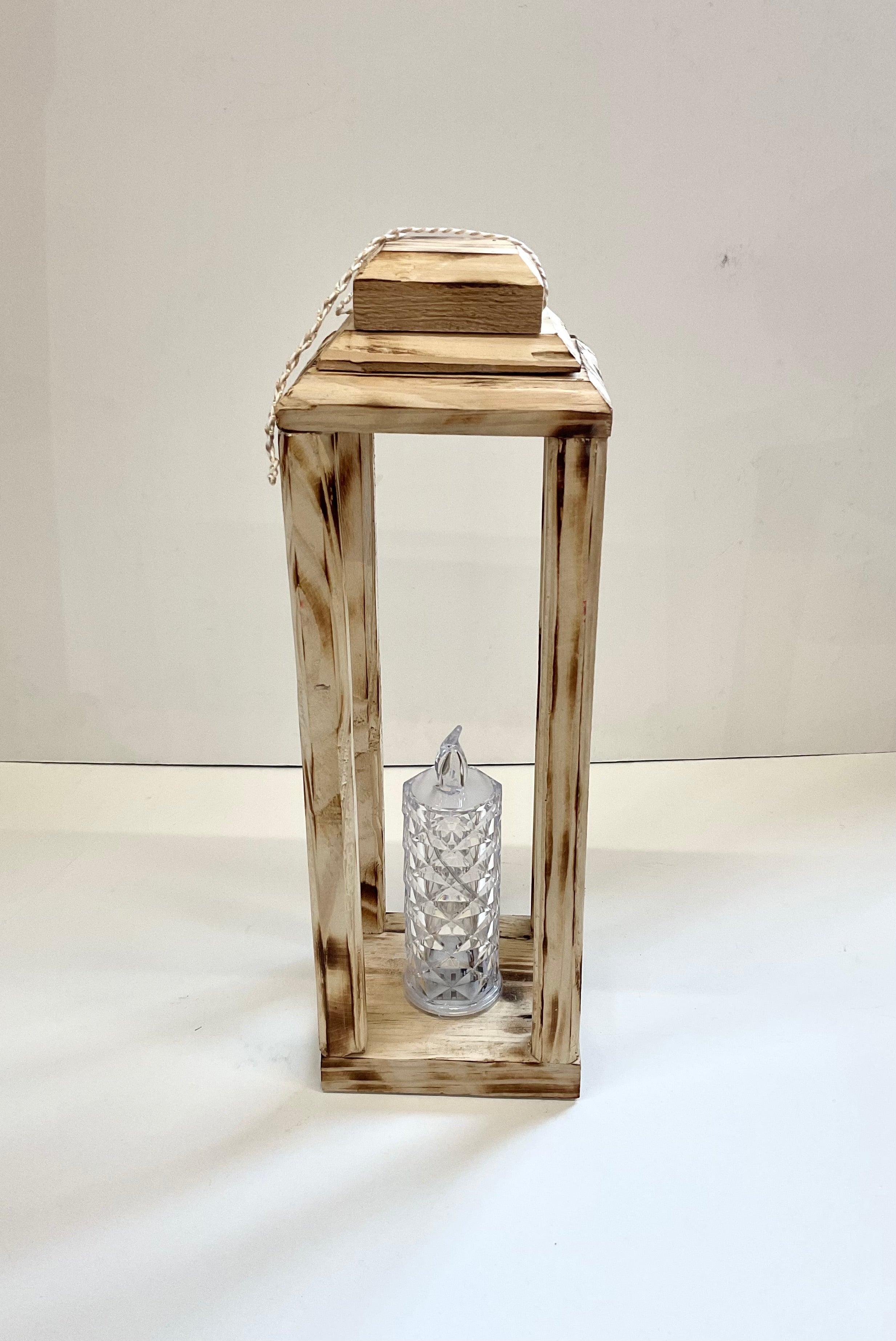 JB Design - Large Wooden Lantern