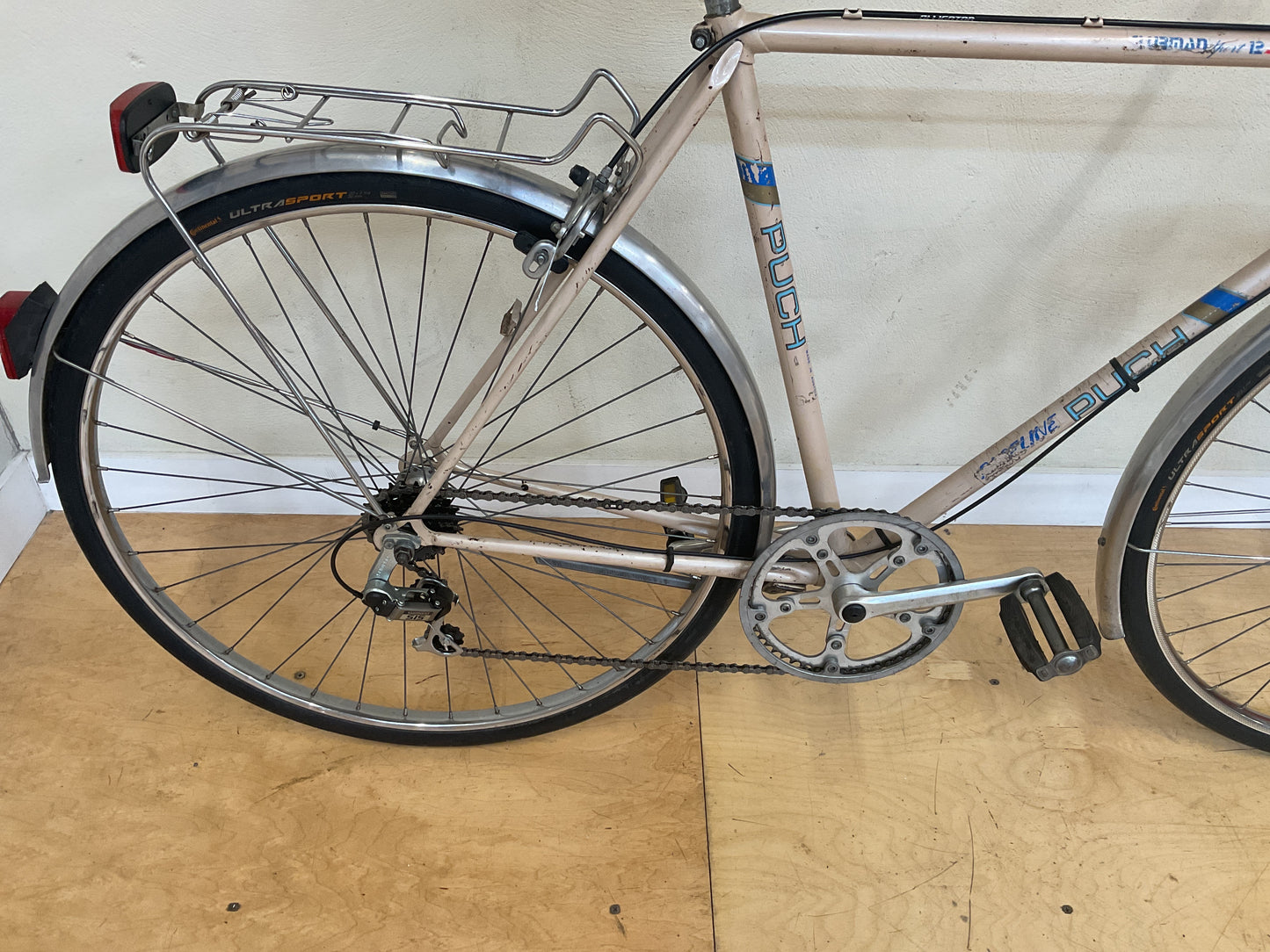 Cream Puch Clubman 12 paceline c.1985