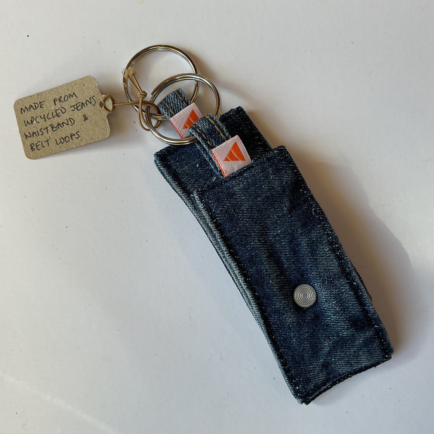 RDC Fashion Denim keyring set of two