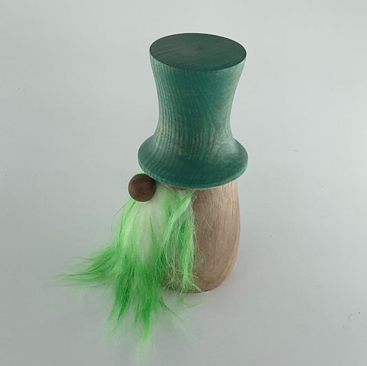 Ash Wood Decorative Gnome