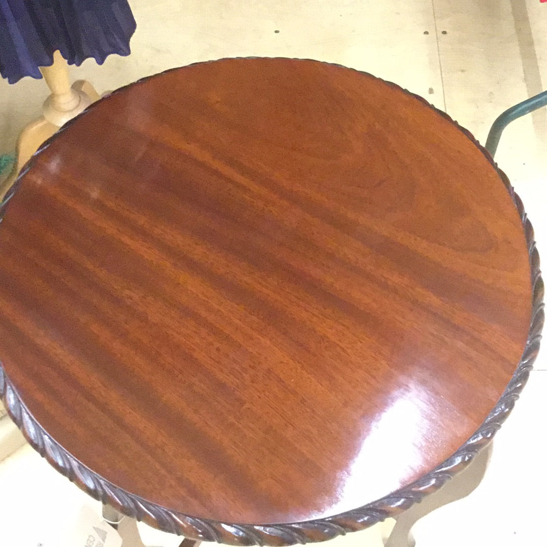 RDC Furniture Mahogany Occasional Table French Polished