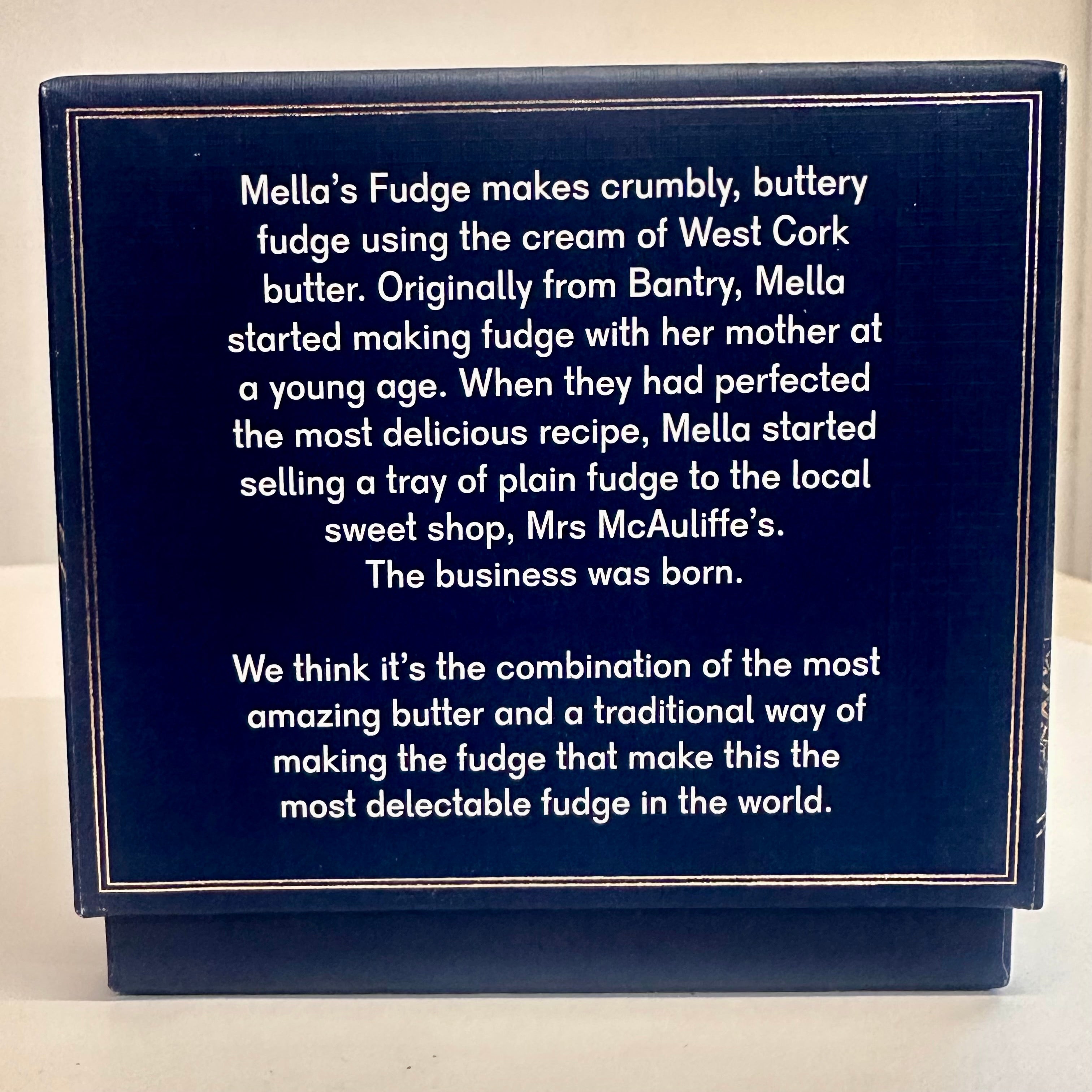 Mella’s - Irish Butter Fudge Salted Caramel