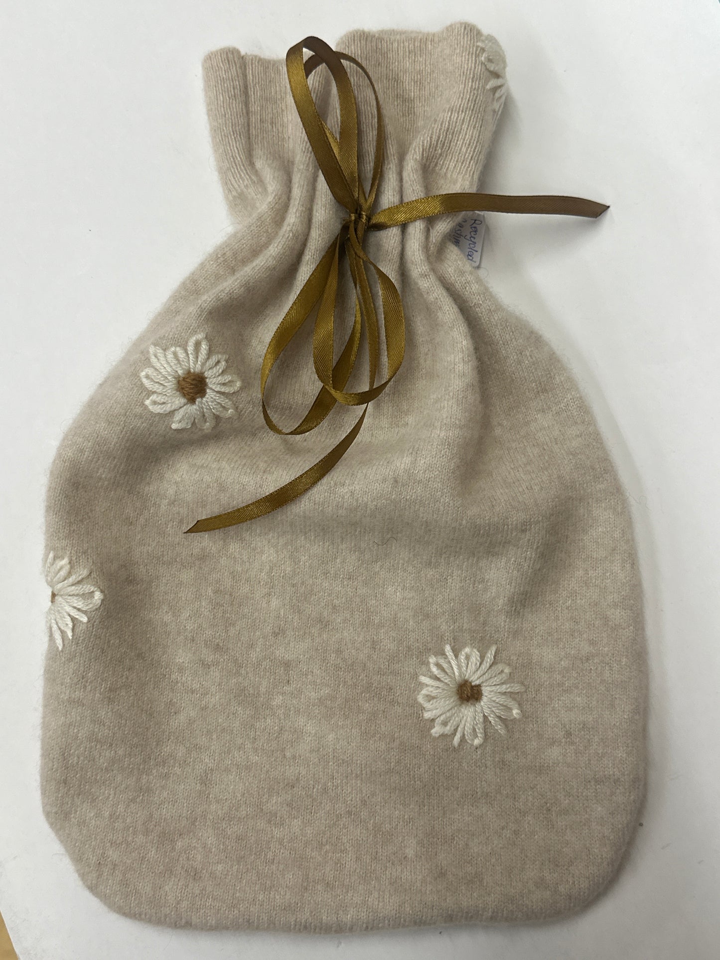 Hats & Flowers Cashmere hot water bottle