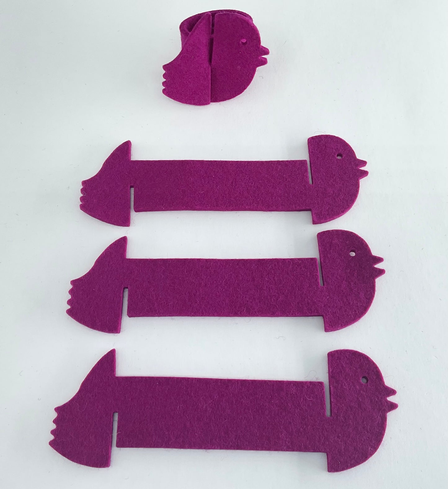 Napkinholder  set of 4- designed by Paula Stapleton