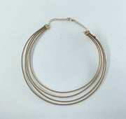 World Design - Gold Grass Necklace