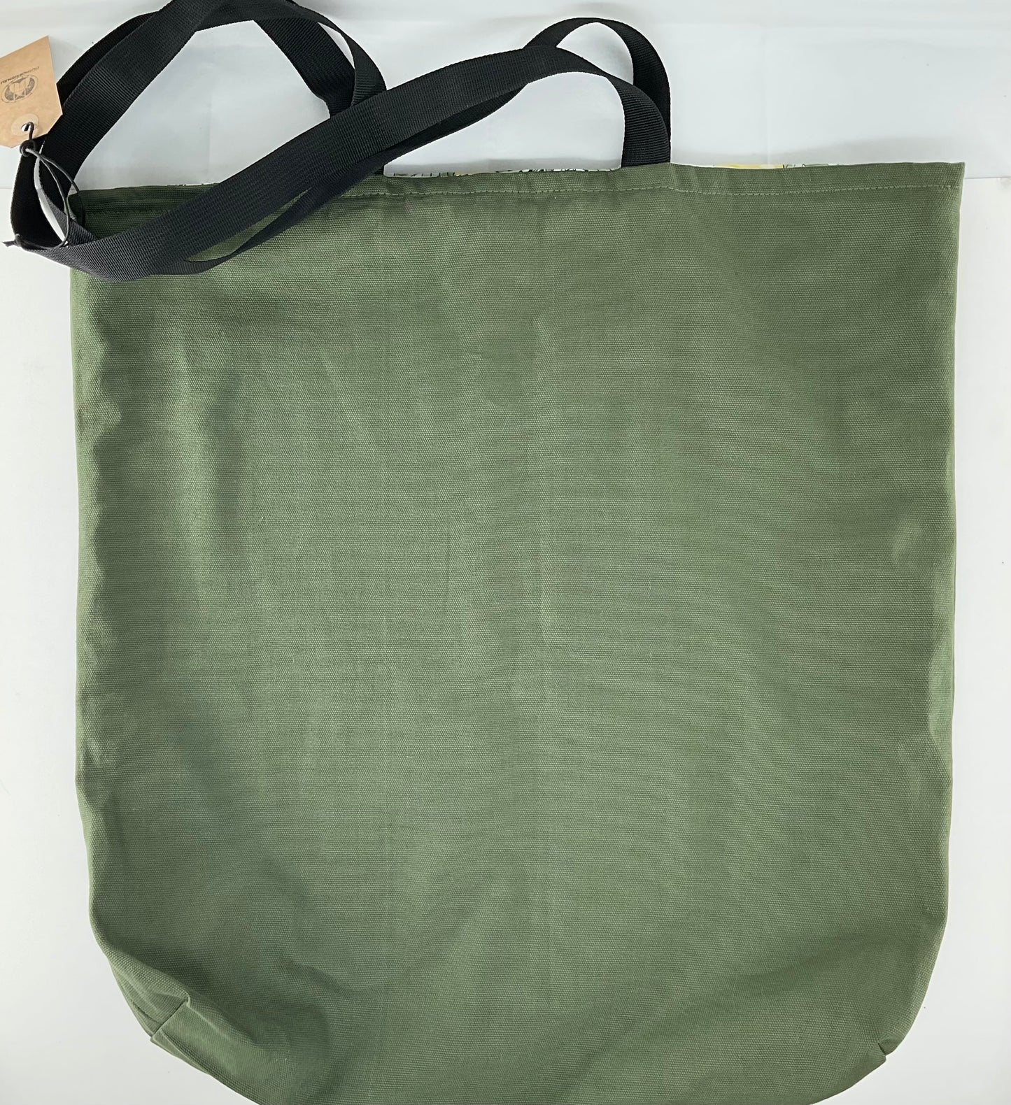 Mothdesign Green & Lemon Bag with Lining