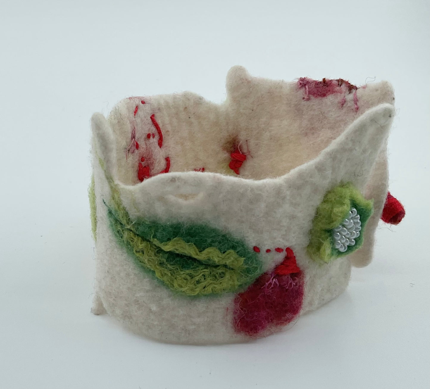Three Sisters  Wrist Band White