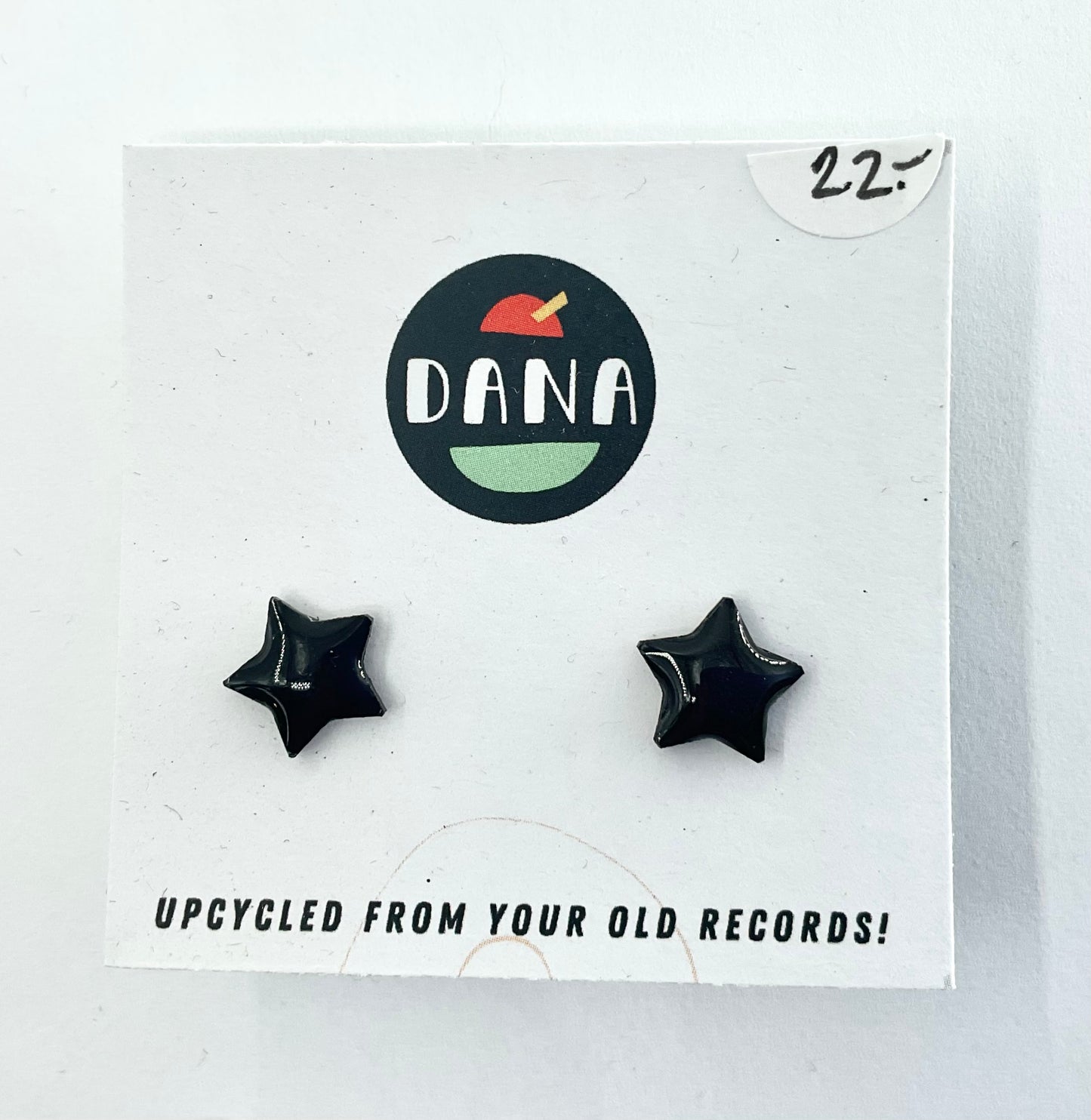 Dana Jewellery Star black Studs