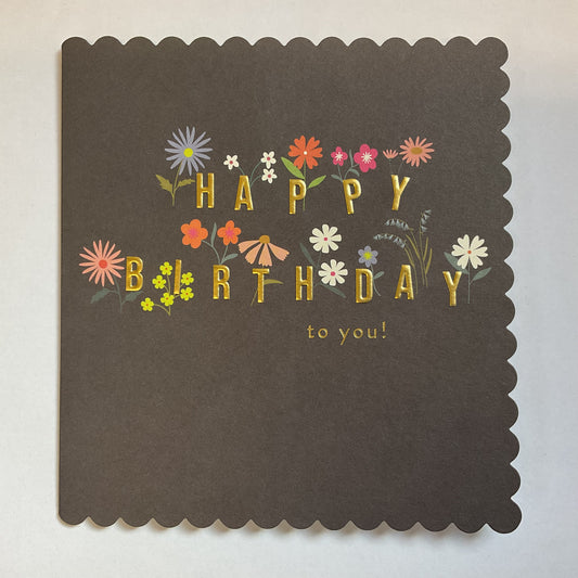 Happy Birthday to You