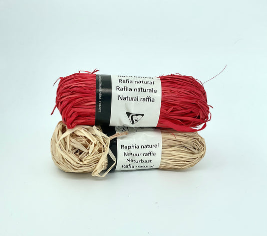 Natural Raffia Bast Ribbon
