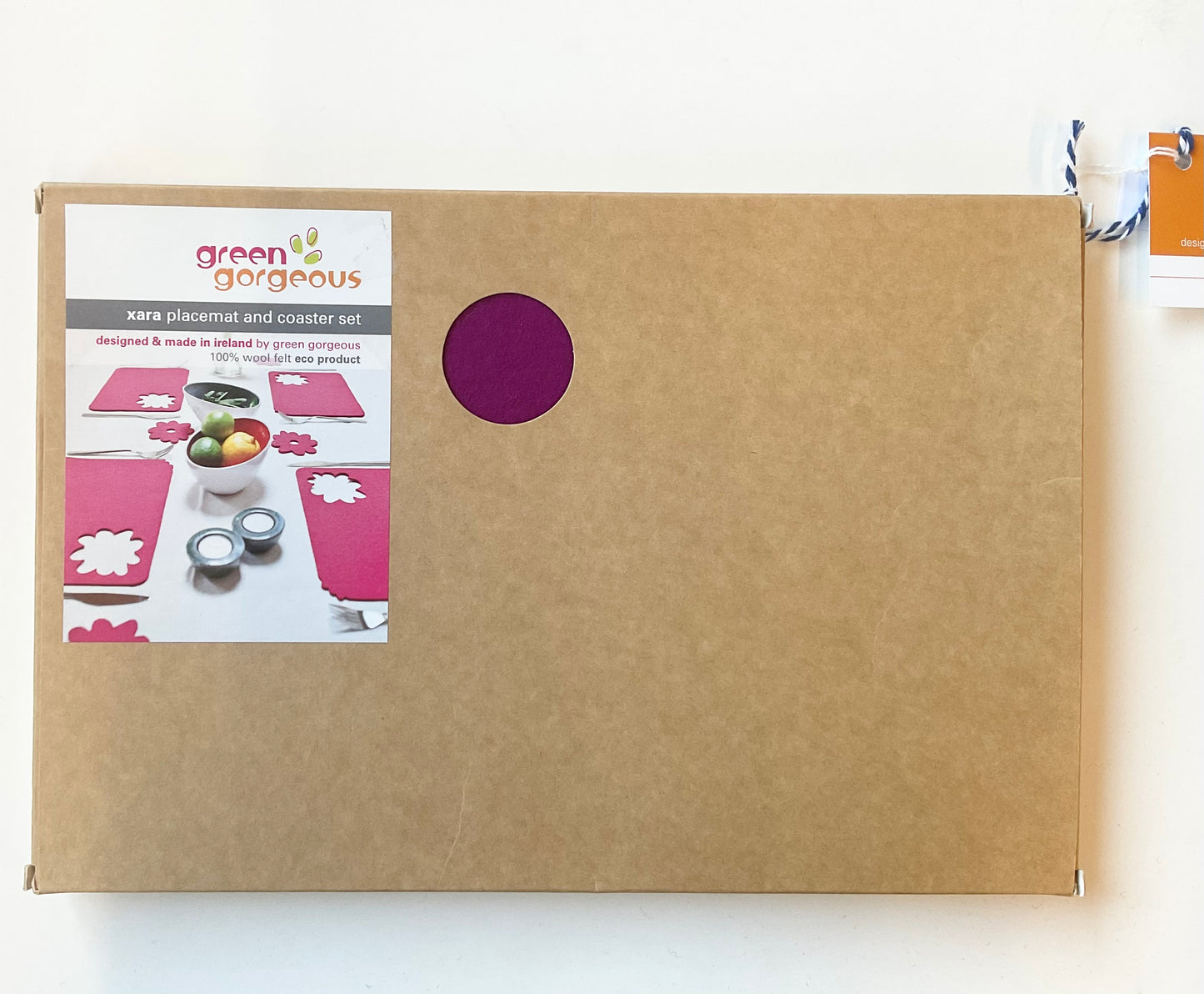 Placemat and coaster set- designed by Paula Stapleton