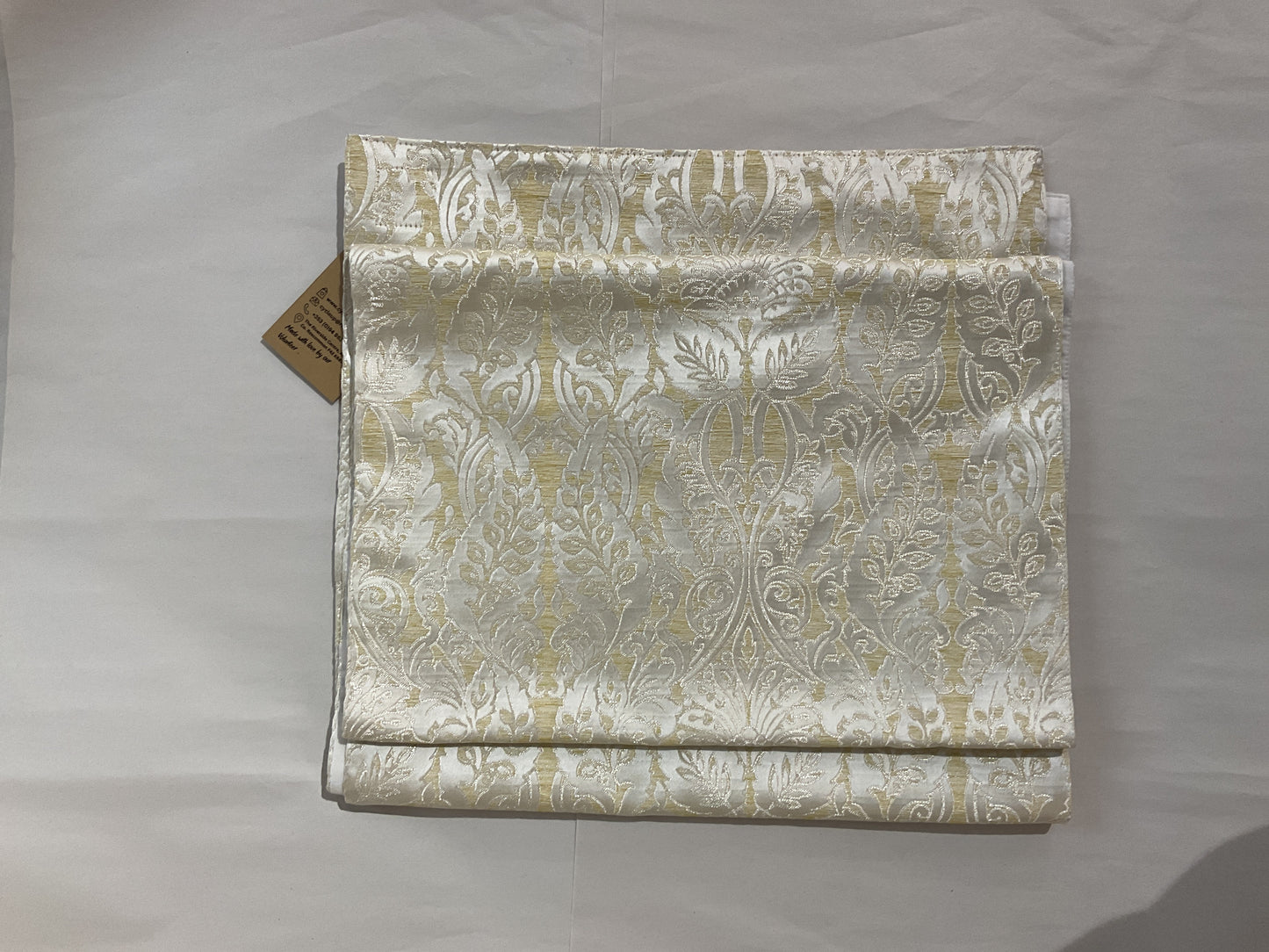 Cycle Up (Roscommon Womens Network) - Table Runner -golden/ silver thread