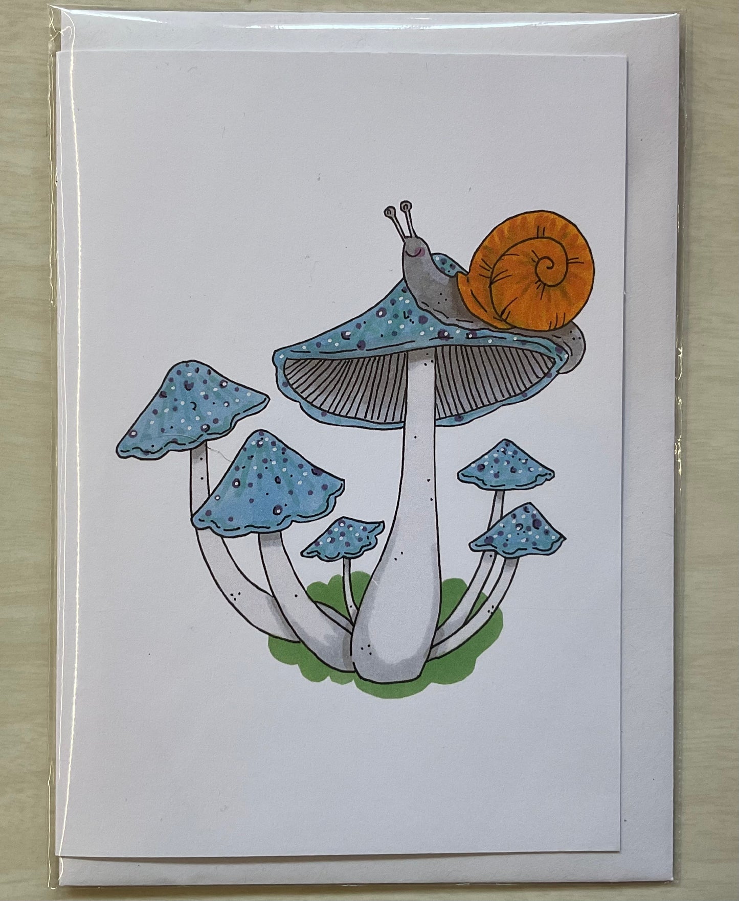 Sarah Cunningham Cards - Snail