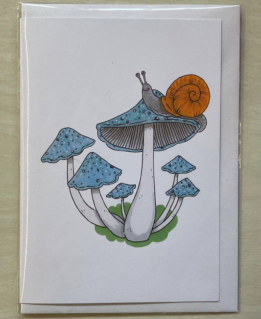 Sarah Cunningham Cards - Snail