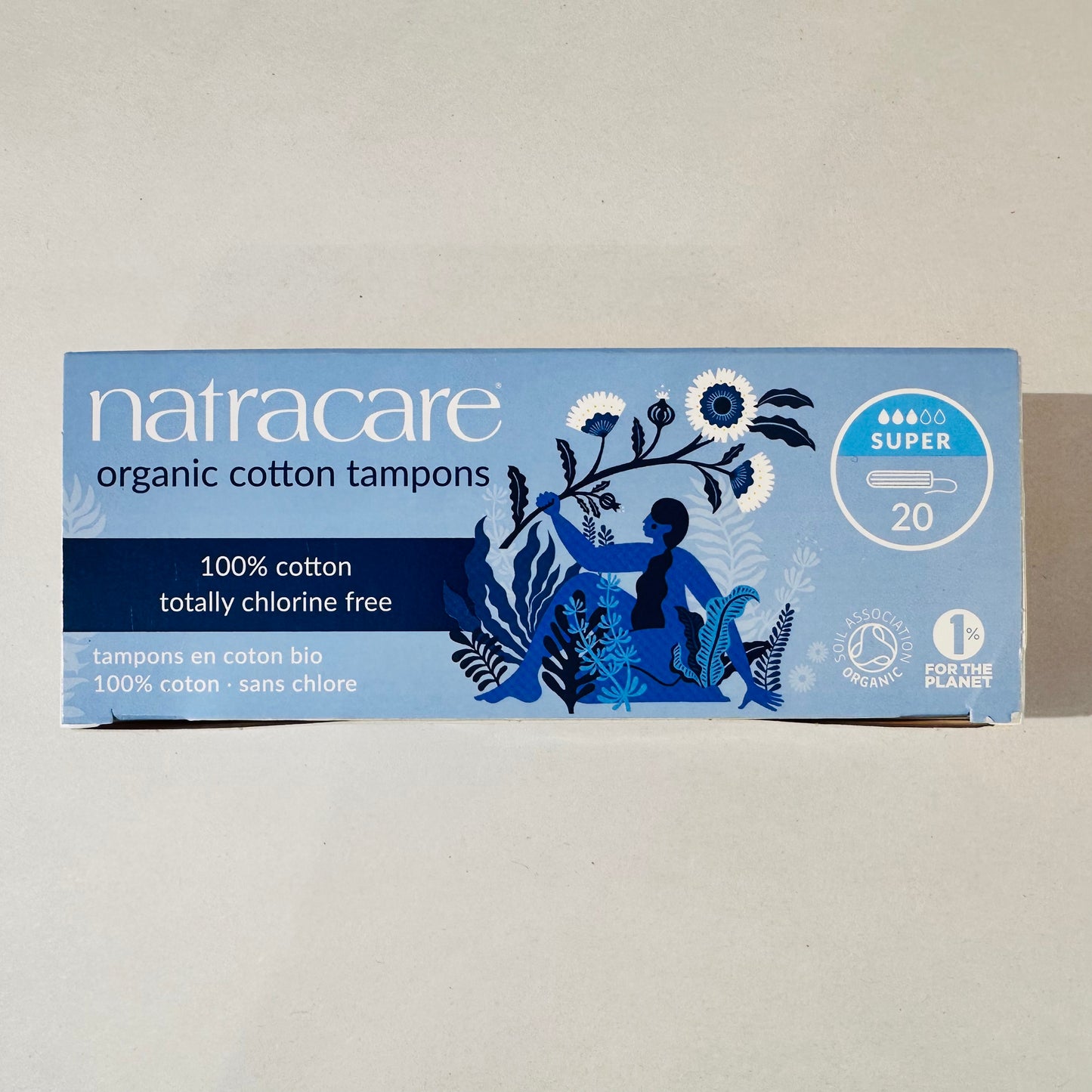 Natracare Organic Cotton tampons Super 20