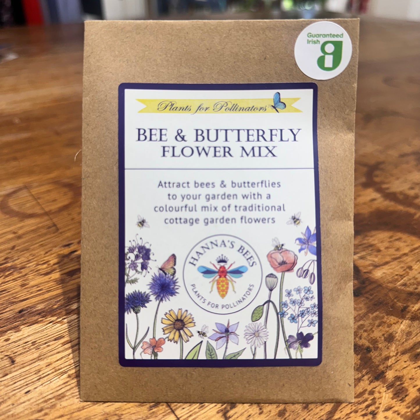 Hanna's Bees & Butterfly Flower Seeds - Plants for Pollinators