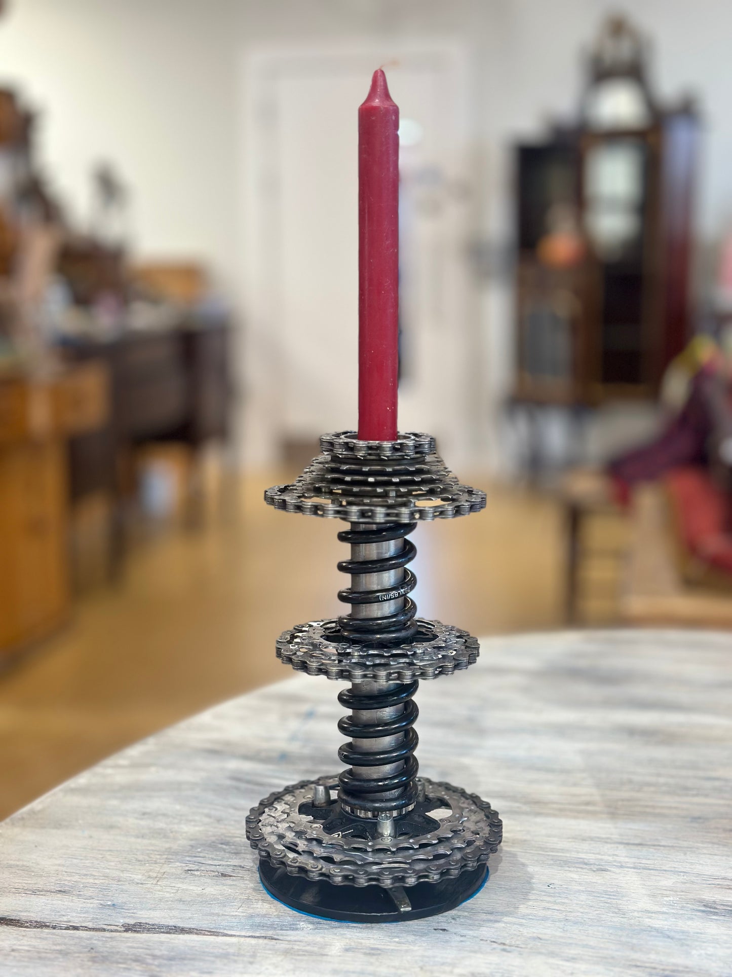 RDC Cycling Upcycled Candle Holder - Triple Sprocket