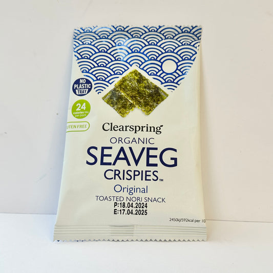 Clearspring Seaveg Crispies organic